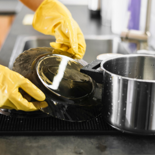 Utensil removal & placing back